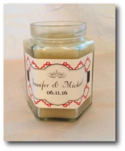 Make your own candle labels