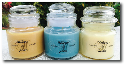 Printable Clear Candle Labels
